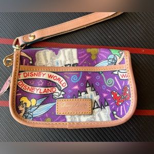 RARE Disney Parks Sketch Wristlet by Dooney & Bourke